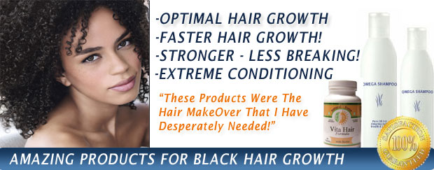 black hair growth